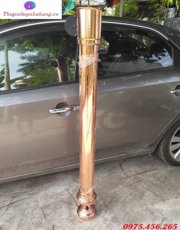 Mua ống hút khói mùi bếp nướng tại bàn màu đồng giá rẻ nhất ở đâu tại Hà Nội