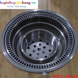 Bếp nướng than hoa không khói hút âm giá rẻ nhất tại hà nội