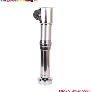 Ống hút khói mềm màu bạc bếp nướng than hoa hút dương giá tốt nhất