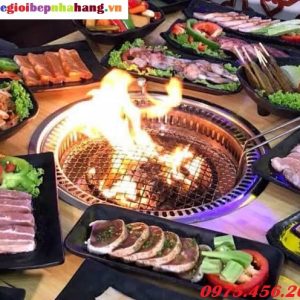 Vỉ nướng inox 304 bếp nướng than hoa hút dương giá rẻ nhất tại Sài Gòn