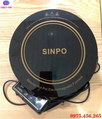 Bếp từ lẩu âm bàn tròn Sinpo 2000w chính hãng , uy tín ,chất lượng cao tại Hồ Chí Minh