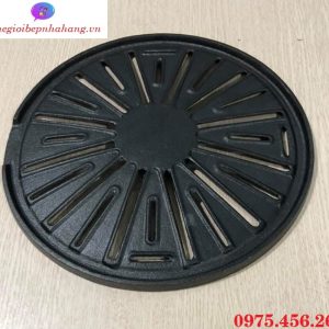 Địa chỉ bán vỉ nướng gang chống dính đúc lỗ bếp nướng than hoa âm bàn giá rẻ