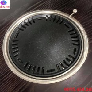 Địa chỉ bán vỉ nướng gang chống dính mặt trơn bếp ( lò ) nướng than hoa hút dương tại Hà Nội