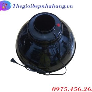 Chao đèn chụp hút khói mùi bếp nướng màu đen giá rẻ bình dương