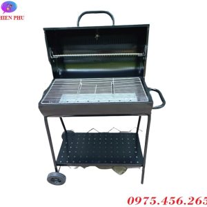 Lò nướng thùng phuy, bếp nướng thùng phuy ngoài trời giá rẻ hà nội