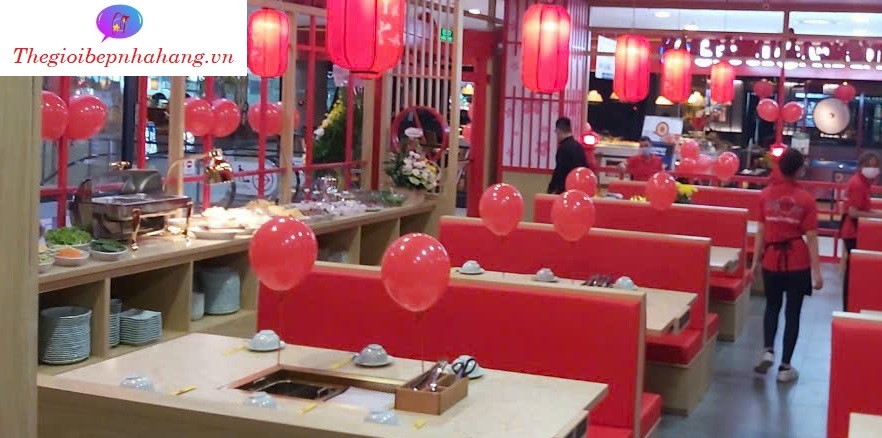 Bếp lẩu nướng 2 trong 1 âm bàn bằng điện giá rẻ Hồ Chí Minh