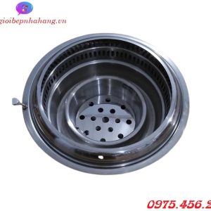 Cung cấp bếp nướng, lò nướng than hoa không khói âm bàn Bbq hút âm tại Hà Nội