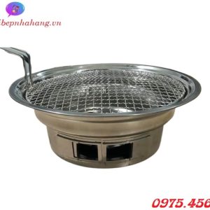 Giá lò nướng than hoa âm bàn ngoài trời, vỉa hè tại Hồ Chí Minh