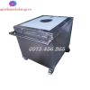 Thùng dập than hoa bếp lẩu nướng âm bàn Bbq nhà hàng giá rẻ Hà Nội