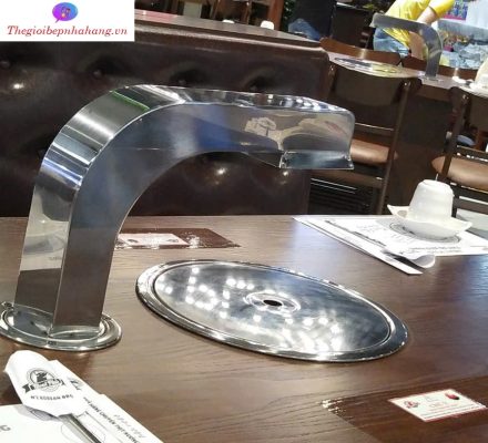 Mua vòi hút cong lò nướng than hoa âm bàn nhà hàng giá rẻ