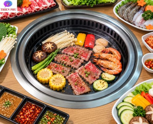 Cung cấp bếp lẩu nướng 2 in 1 cho nhà hàng tại Hồ Chí Minh