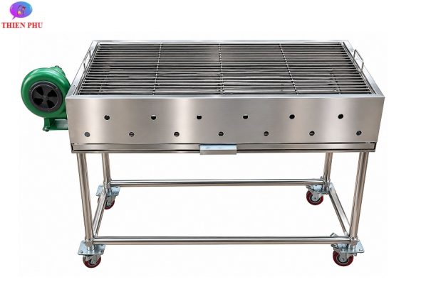 Lò nướng than hoa có quạt dùng cho nhà hàng tại Hà Nội