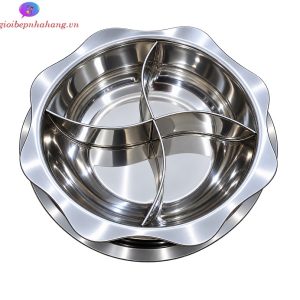 Mua bếp lẩu 4 ngăn âm bàn tròn 3000w giá rẻ ở đâu