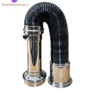 Mua chụp hút khói bếp nướng than hoa mềm màu đen