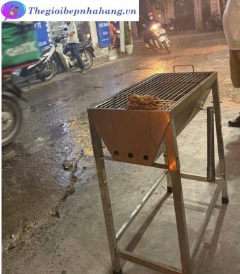 Mua lò nướng than hoa inox vỉa hè ngoài trời tại Hà Nội